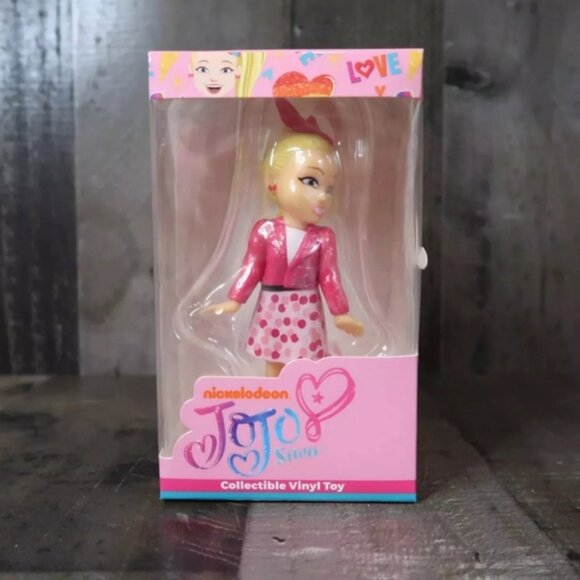JoJo Siwa Collectible Vinyl Doll Pink Outfit NIB Nickelodeon Culturefly - Picture 1 of 8